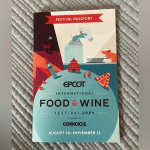 Epcot International Food & Wine Festival Passport 2024